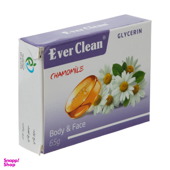 صابون شستشو اورکلین (Ever clean) مدل EVC وزن 65 گرم مجموعه 4 عددی