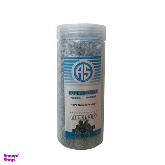 نمک حمام آس (As) مدل Bluberry وزن 900 گرم