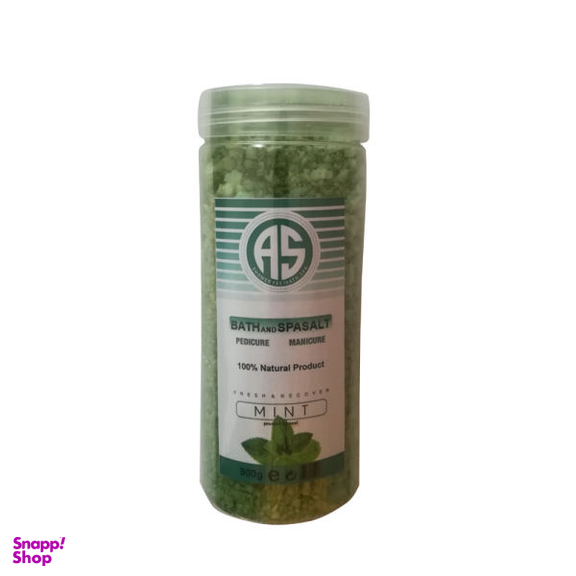 نمک حمام آس (As) مدل Mint وزن 900 گرم