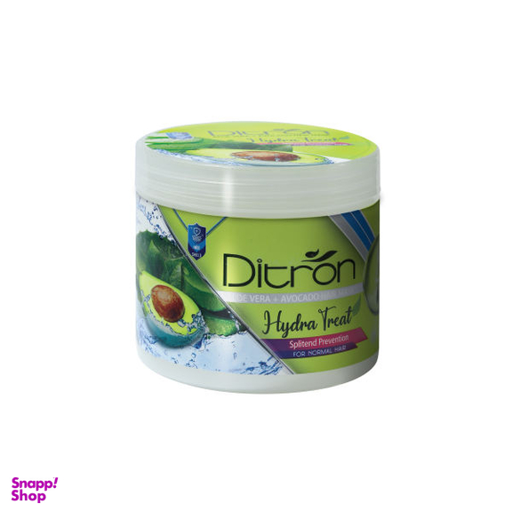 ماسک مو دیترون (Ditron) مدل ALOEVERA+AVOCADO حجم 400 میلی‌لیتر