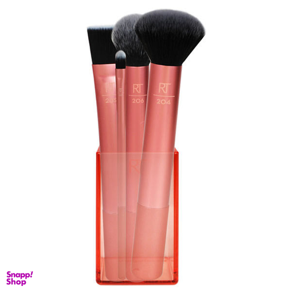 ست برس آرایشی ریل تکنیکس (Real Tecgniques) مدل Flawless مجموعه 4 عددی