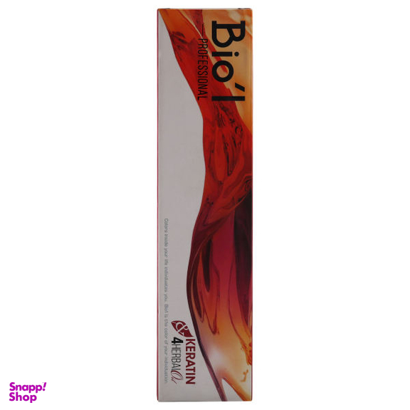رنگ مو بیول (Biol) سری Professional شماره 7.22 رنگ بادمجانی متوسط حجم 100 میلی‌ لیتر