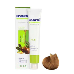 رنگ مو مارال (Maral) شماره 8.05 رنگ بلوند تنباکویی روشن حجم 100 میلی‌لیتر