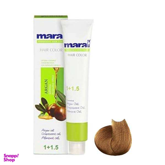رنگ مو مارال (Maral) شماره 8.05 رنگ بلوند تنباکویی روشن حجم 100 میلی‌لیتر