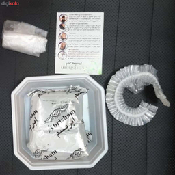 پودر رنگ مو ابریشم (Abrisham) شماره CO105 رنگ شرابی وزن 130 گرم