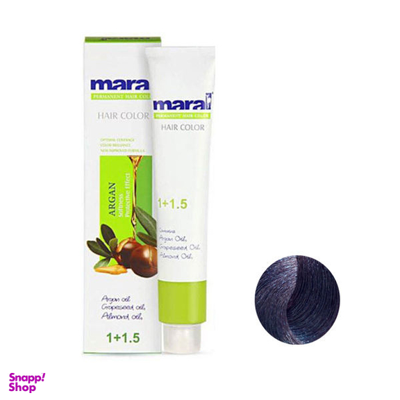 رنگ مو مارال (Maral) شماره 3.99 رنگ شرابی تیره حجم 100 میلی‌لیتر
