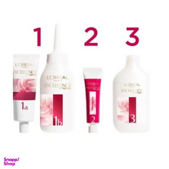 کیت رنگ مو لورآل (Loreal) مدل Enceexcell شماره 5 رنگ قهوهای تیره حجم 48 میلی لیتر