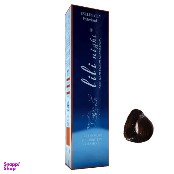 رنگ مو لی لی نایت (Lili Night) مدل R10100004 شماره 4 حجم 120 میلی‌لیتر