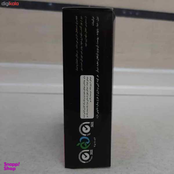 پودر رنگ مو ابریشم (Abrisham) شماره CO101 رنگ قهوه‌ای تیره متوسط وزن 130 گرم