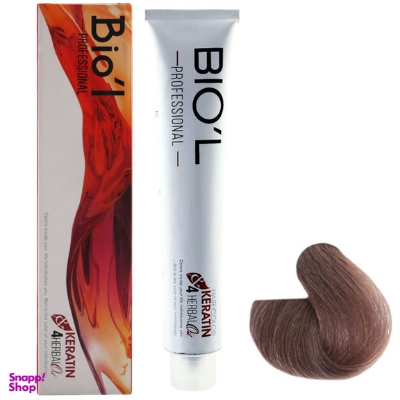 رنگ مو بیول (Biol) سری Professional شماره 7.23 رنگ بلوند ماسه ای متوسط حجم 100 میلی‌ لیتر