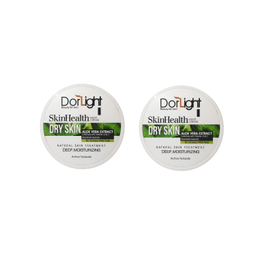 کرم مرطوب کننده دورلایت (Dorlight) مدل آلویه ورا حجم 300 میلی‌لیتر مجموعه 2 عددی