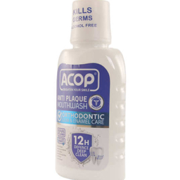 دهان شویه آکوپ (Acop) مدل Anti Plaque حجم 300 میلی‌ لیتر و خمیر دندان آکوپ مدل Whitening حجم 90 میلی‌ لیتر