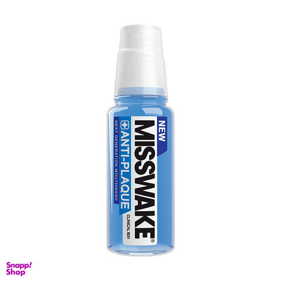 دهان شویه میسویک (Misswake) مدل Anti Plaque حجم 200 میلی‌ لیتر + دهان شویه کودک مدل Chase حجم 200 میلی‌ لیتر