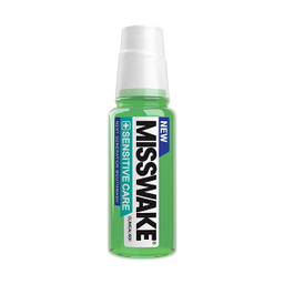 دهان شویه میسویک (Misswake) مدل Sensitive Care حجم 200 میلی‌ لیتر + دهان شویه کودک مدل Chase حجم 200 میلی‌ لیتر