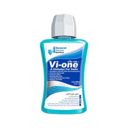 دهان شویه وی وان (Vi-One) مدل Cool Mint حجم 330 میلی‌ لیتر مجموعه 5 عددی