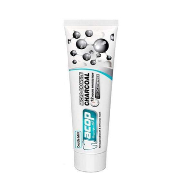 خمیر دندان آکوپ (Acop) مدل Charcoal حجم 90 میلی‌ لیتر