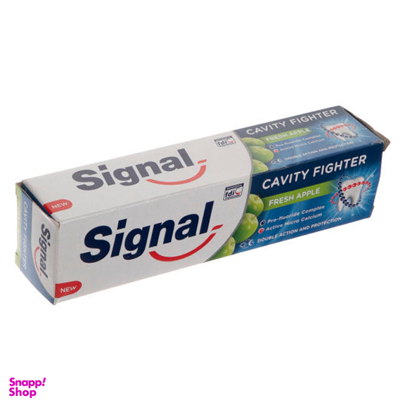 خمیر دندان سیگنال (Signal) مدل Fresh Apple حجم 100 میلی‌ لیتر