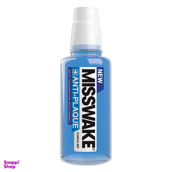 خمیر دندان میسویک (Misswake) مدل Whitening حجم 100 میلی لیتر + دهانشویه مدل Whitening حجم 400 میلی لیتر + نخ دندان