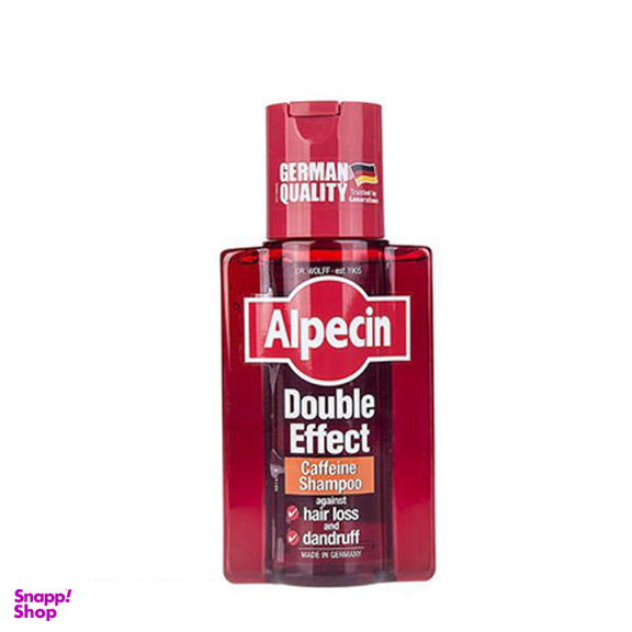 شامپو مو آلپسین (Alpecin) مدل C1 حجم 200 میلی‌ لیتر + شامپو مو آلپسین مدل Caffeine Double Effect حجم 200 میلی‌ لیتر