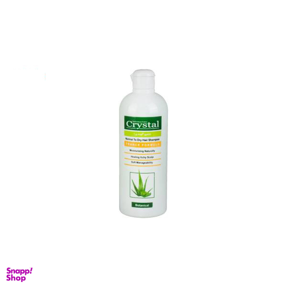 شامپو روزانه کریستال (Crystal) مدل Aloe vera حجم 400 میلی‌لیتر