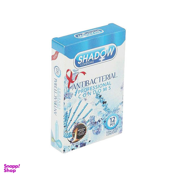کاندوم شادو (Shadow) مدل Anti Bacterial بسته 12 عددی