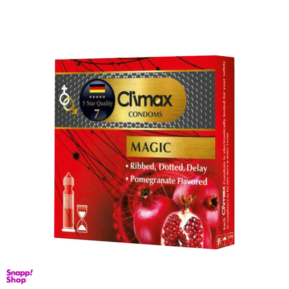 کاندوم کلایمکس مدل 7 magic بسته 3 عددی