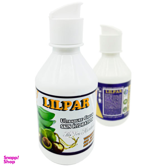 کرم آبرسان لیلپار (Lilpaar) مدل Aloe vera و Macadamia حجم 300 میلی‌لیتر