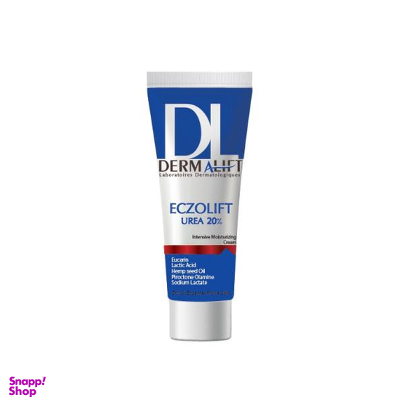 کرم مرطوب کننده درمالیفت (Dermalift) مدل ECZOLIFT UREA 5% حجم 40 میلی‌لیتر
