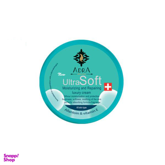 کرم مرطوب کننده و ترمیم کننده آدرا (Adra) مدل Allantion & Vitamin E حجم 200 میلی‌ لیتر