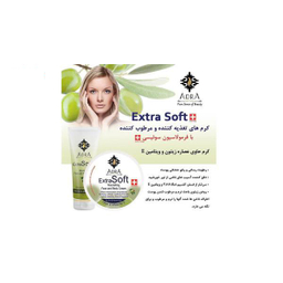 کرم مرطوب کننده آدرا (Adra) مدل Olive & Vitamin E حجم 200 میلی‌ لیتر