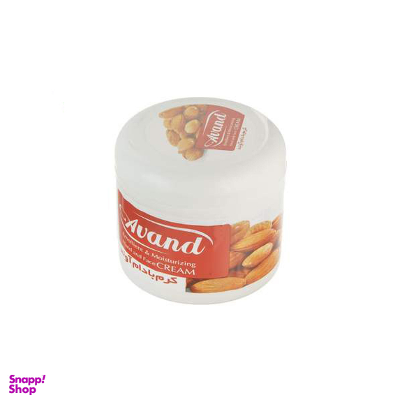 کرم مرطوب کننده و نرم کننده آوند (Avand) مدل Almond حجم 200 میلی‌ لیتر
