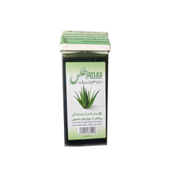 موم موبر اطلس (Atlas) مدل ذغال و Aloe vera وزن 110 گرم بسته 2 عددی