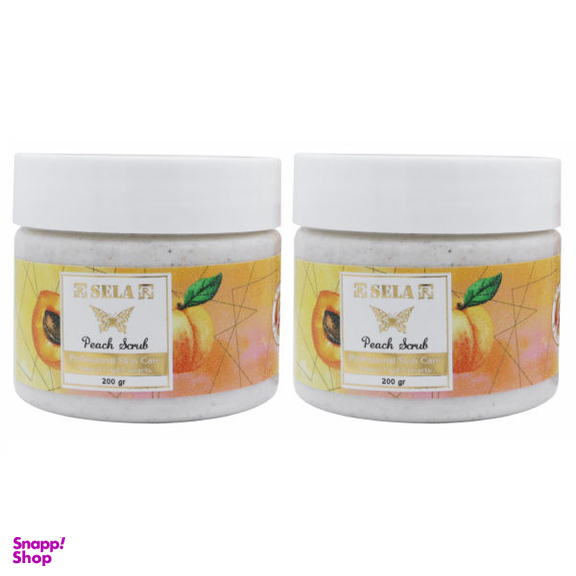 ماسک لایه بردار پوست آرسلار (Rselar) مدل هلو وزن 200 گرم مجموعه 2 عددی