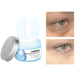 ماسک دور چشم لنبنا (Lanbena) مدل Hyaluronic Acid وزن 90 گرم بسته 50 عددی