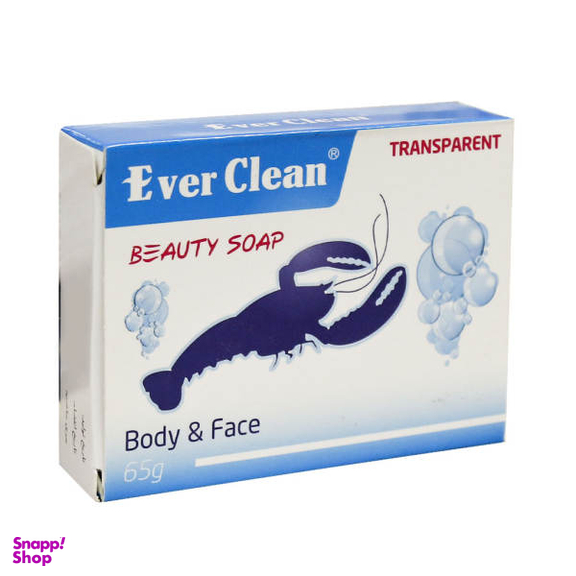 صابون شستشو اورکلین (Ever clean) مدل خرچنگ وزن 65 گرم