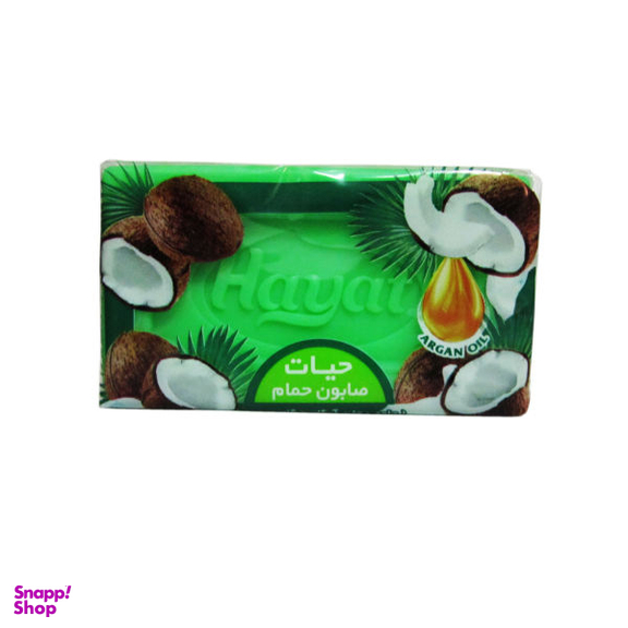 صابون شستشو حیات (Hayat) مدل COCONUT وزن 130 گرم