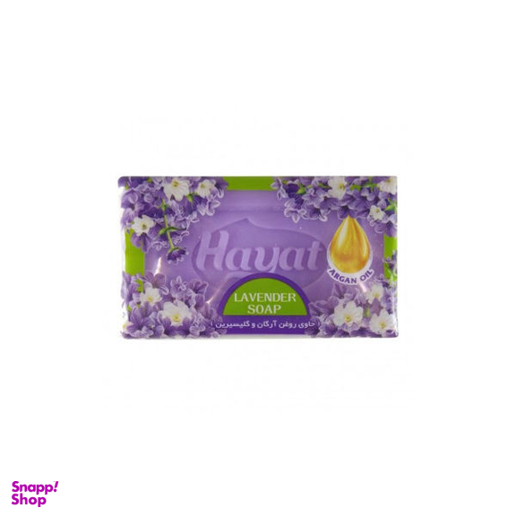 صابون شستشو حیات (Hayat) مدل Lanvender وزن 125 گرم
