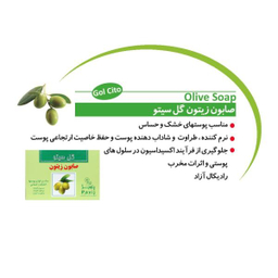 صابون شستشو گل سیتو (Gol cito) مدل زیتون وزن 100 گرم