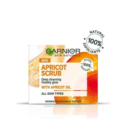 اسکراب لایه بردار پوست گارنیه (Garnier) حاوی عصاره زردآلو حجم 50 میلی‌لیتر