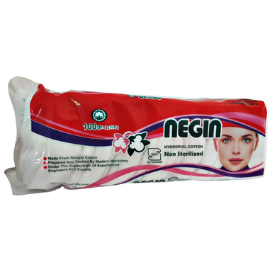 پنبه آرایشی نگین (Negin) مدل NG وزن 100 گرم