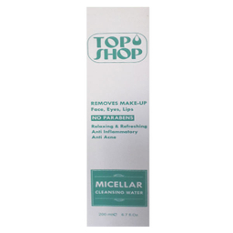 آب پاک‌ کننده آرایش صورت تاپ شاپ (Top Shop) مدل Micellar حجم 200 میلی‌لیتر