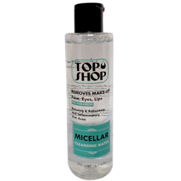 آب پاک‌ کننده آرایش صورت تاپ شاپ (Top Shop) مدل Micellar حجم 200 میلی‌لیتر