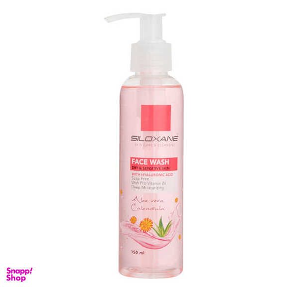 ژل صورت سیلوکسان (Siloxane) مدل Rose Water حجم 150 میلی‌لیتر