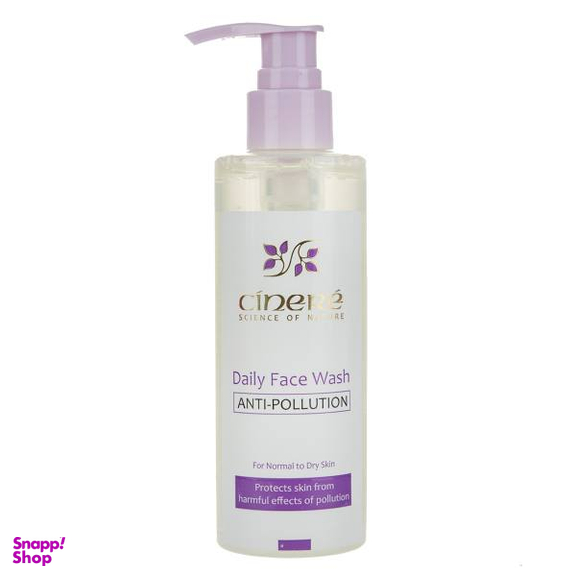 ژل شست و شو صورت سینره (Cinere) مدل Normal & Dry Skin حجم 200 میلی‌ لیتر