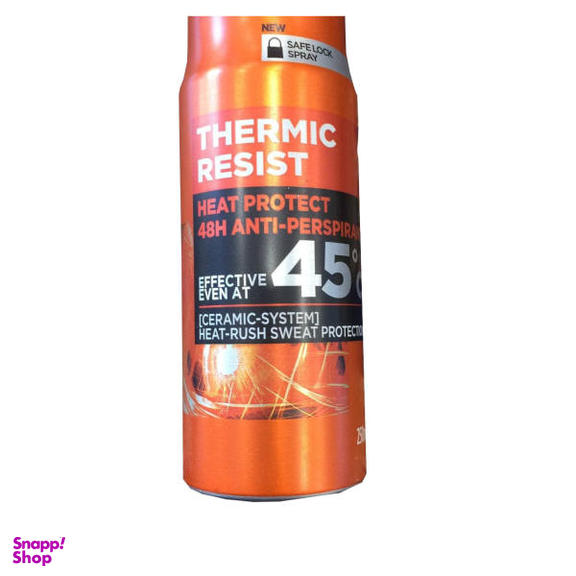 اسپری خوشبوکننده بدن مردانه لورآل (Loreal) مدل THERMIC RESIST NEW حجم 250 میلیلیتر