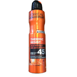 اسپری خوشبو‌کننده بدن مردانه لورآل (Loreal) مدل THERMIC RESIST NEW حجم 250 میلی‌لیتر