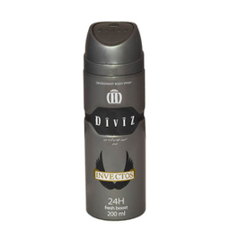 اسپری دیودورانت مردانه دیوایز (Diviz) مدل اینوکتوس حجم 200 میلی‌لیتر