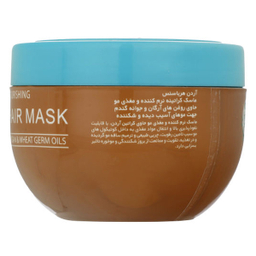 ماسک مو کراتینه آردن هرباسنس حاوی روغن آرگان و گندم حجم 250 میلی‌ لیتر