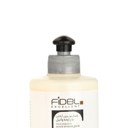 ماسک مو فیدل اکسلنت (Fidel excelent) مدل vanilla حجم 300 میلی‌لیتر