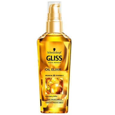 روغن مو گلیس (Gliss) مدل Oil Elixir حجم 75 میلیلیتر